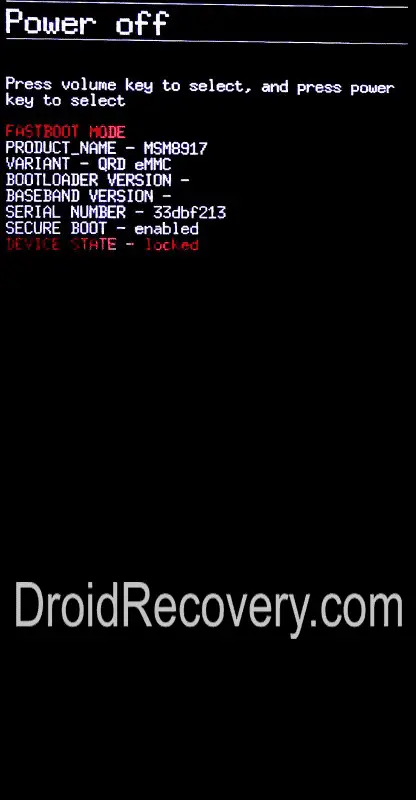 Smartron t.phone P Recovery Mode and Fastboot Mode