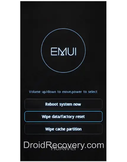 Huawei P9 Premium Edition Recovery Mode and Fastboot Mode