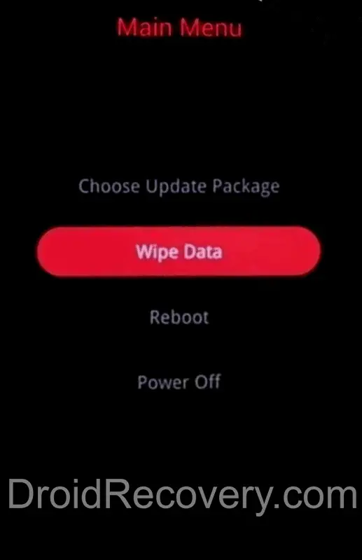 Nubia Z9 Max NX512J Recovery Mode and Fastboot Mode