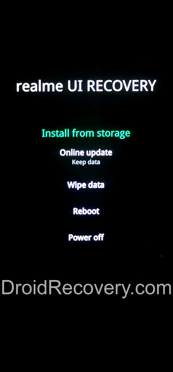 How To Boot Realme C11 Recovery Mode And Fastboot Mode Droid Recovery 4556