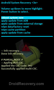 Byond Laplet L1 Recovery Mode and Fastboot Mode