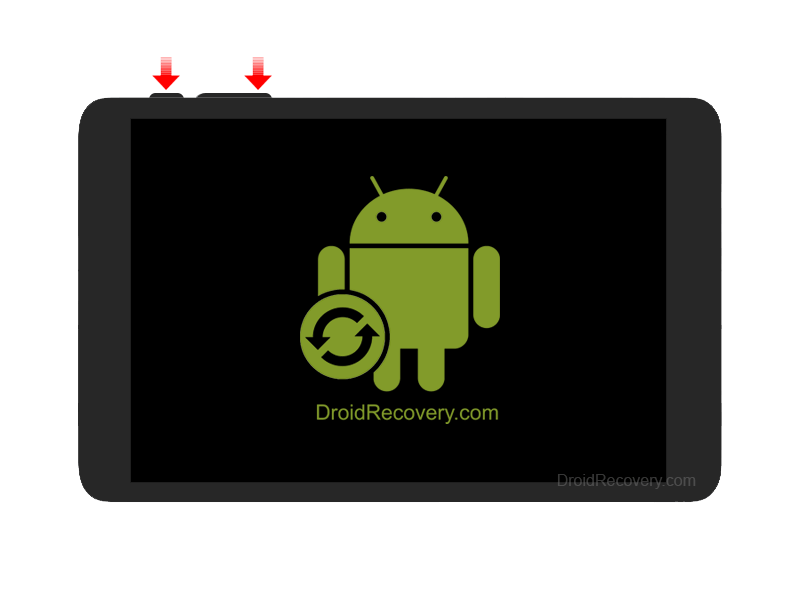 LG G Pad 8.0 V480 Recovery Mode and Fastboot Mode