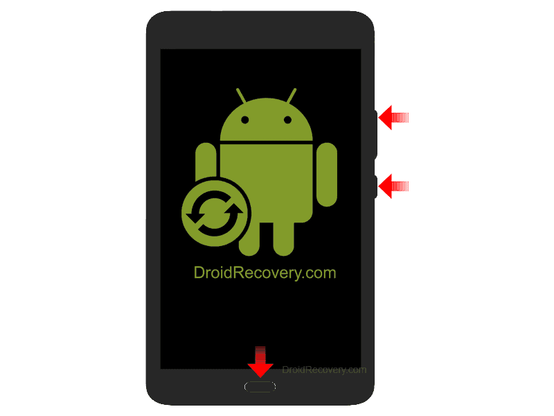 Samsung Galaxy Tab S 10.5 LTE T805 Recovery Mode and Fastboot Mode