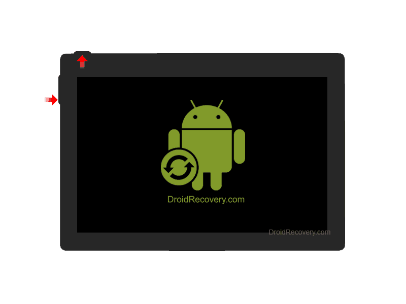 LG Optimus Pad V905 Recovery Mode and Fastboot Mode
